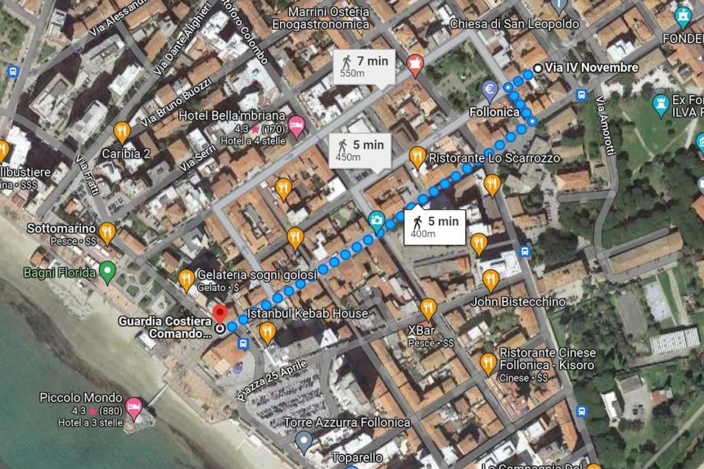 Apartmán Puzzle Al Mare Follonica Exteriér fotografie